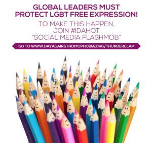 Affiche d'IDAHOT 2014