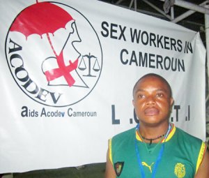 Adonis Tchoudja (Photo de Aids Acodev Cameroun)