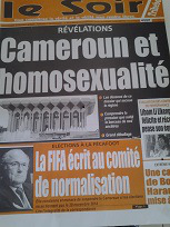 La Une du journal « Le Soir »