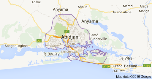 Abidjan, la capitale de la Côte d'Ivoire