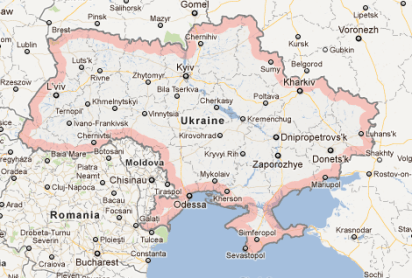 Lviv est dans l'ouest de l'Ukraine.