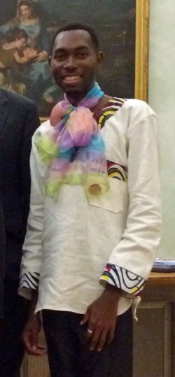 Jules Eloundou, le président de Humanity First Cameroon (Photo d'ILGA)