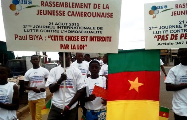 La Journée mondiale contre l’homosexualité en 2013. (Photo de Cameroun24.net)
