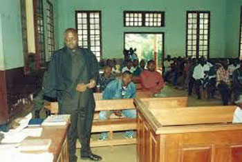 Un tribunal à Dschang, Cameroun