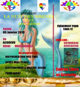 Affiche d'invitation d'Acodevo. (Photo d'Acodevo)