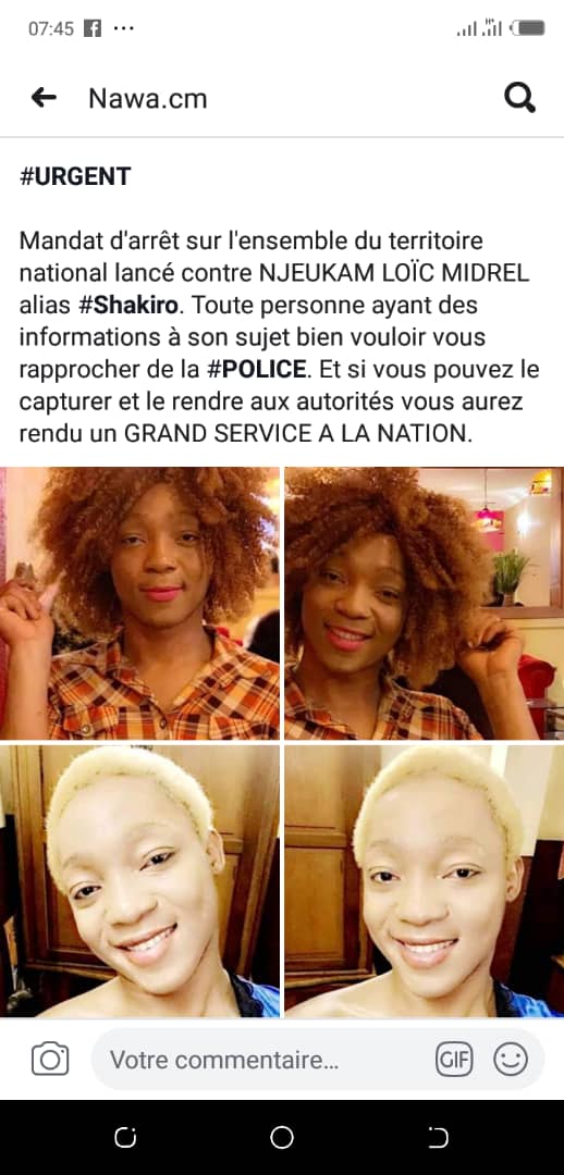 Shakiro Cameroun : Transphobie à visage découvert | 76 Crimes en français